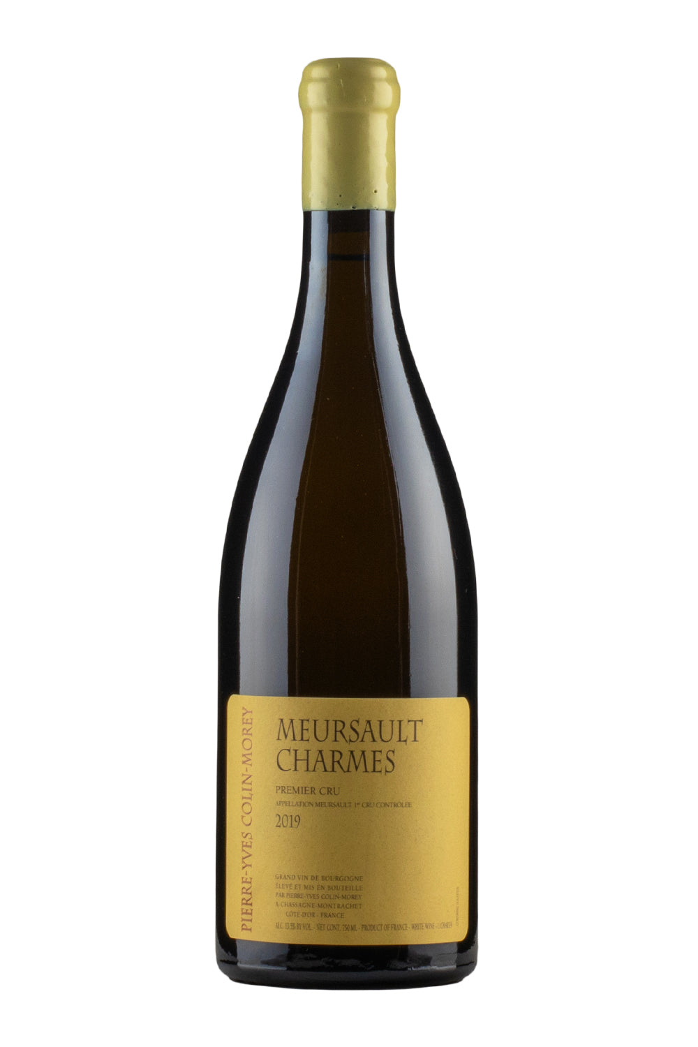 Meursault Charmes Pierre Yves Colin Morey 2019