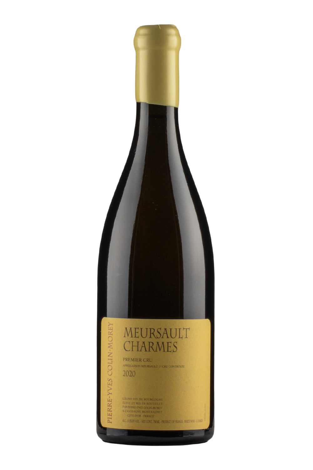 Meursault Charmes Pierre Yves Colin Morey 2020