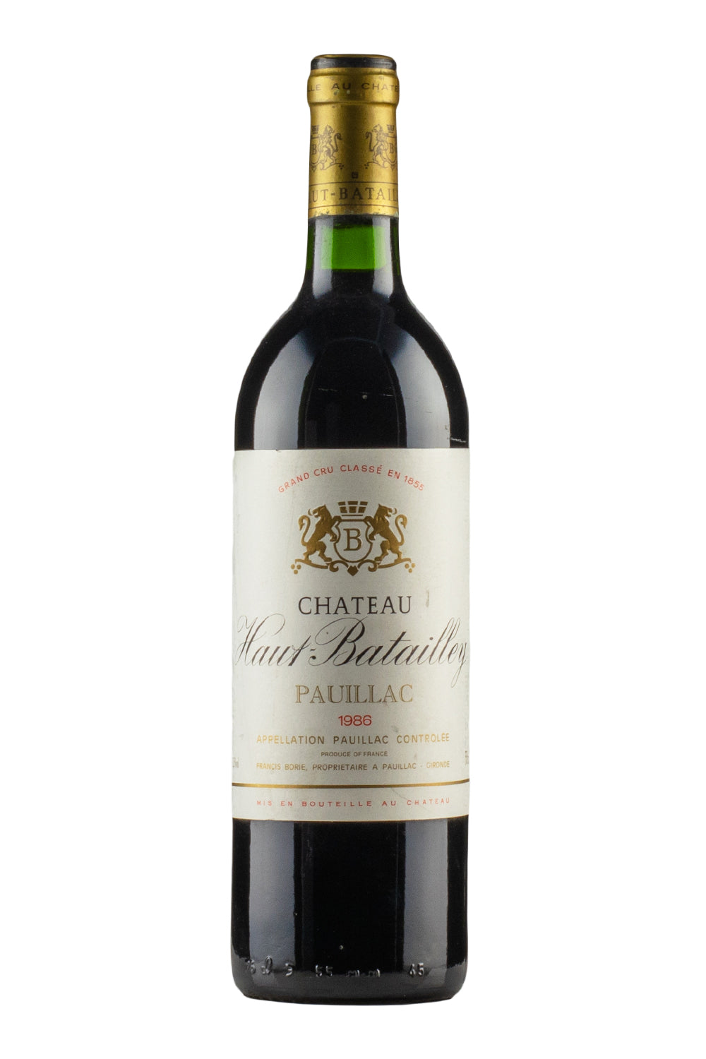 Haut Batailley 1986