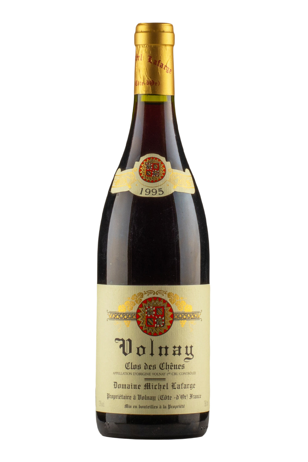 Volnay Clos des Chenes Michel Lafarge (Damaged Label) 1995