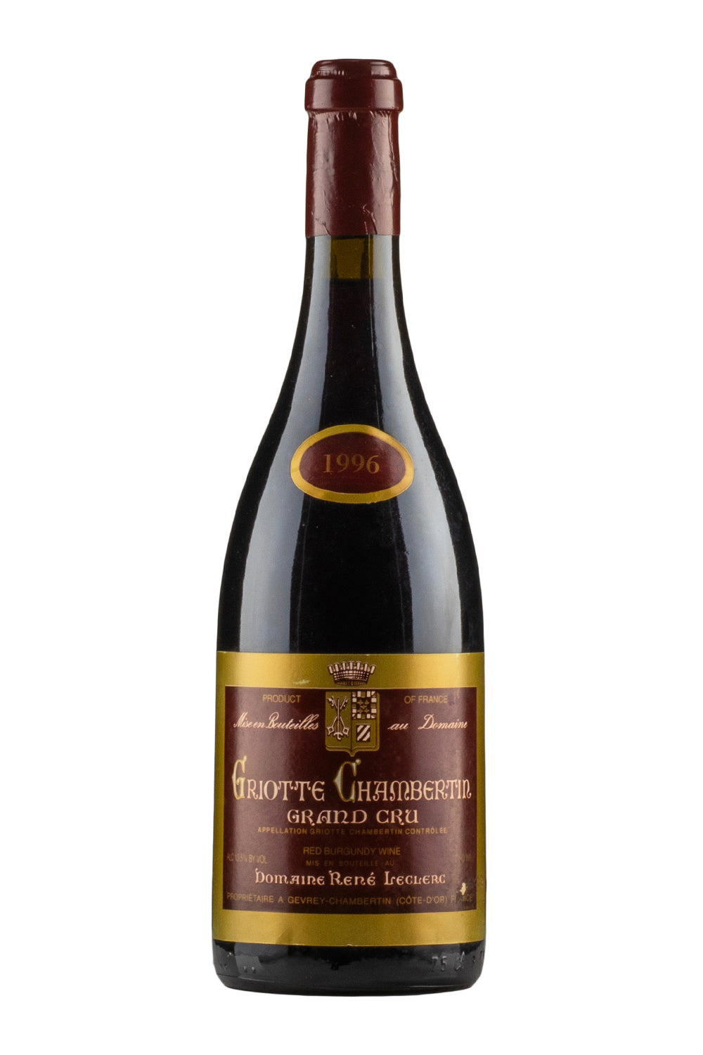 Griotte Chambertin Rene Leclerc 1996