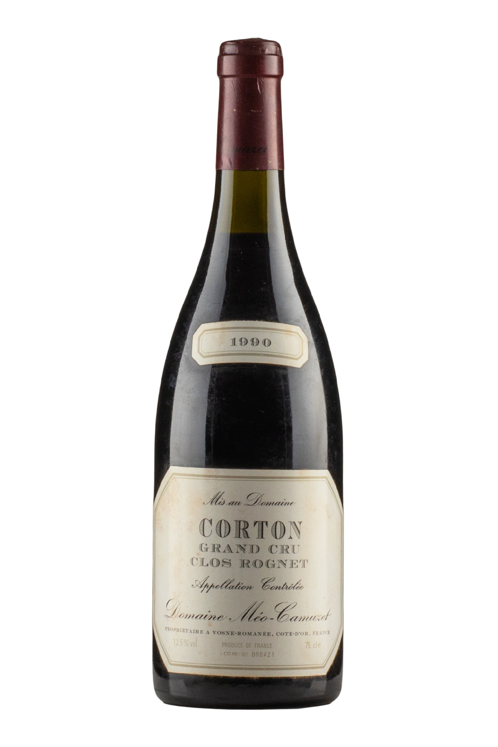 Corton Clos Rognet Meo Camuzet 1990