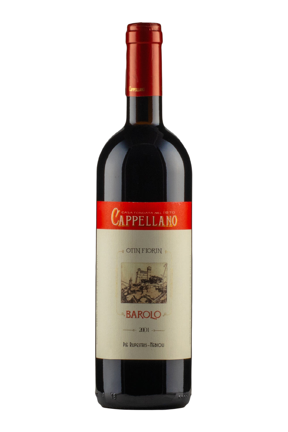 Barolo Otin Fiorin Pie Rupestris Cappellano 2001