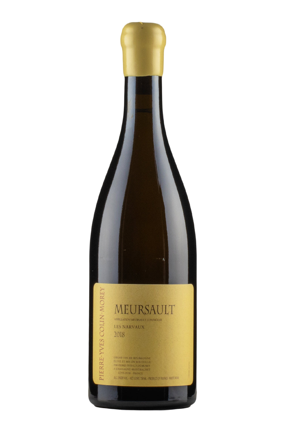 Meursault Les Narvaux Pierre Yves Colin Morey 2018