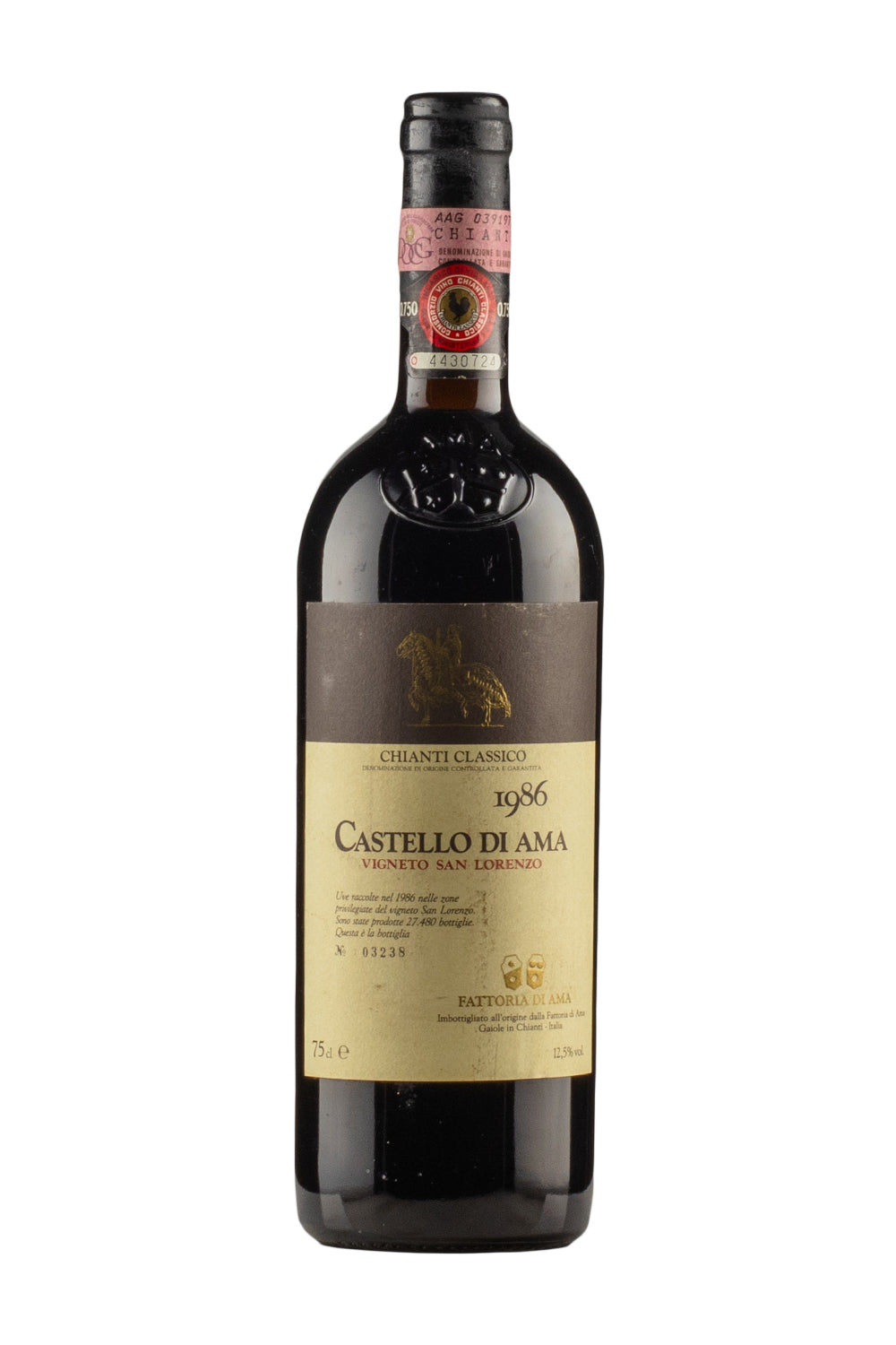Chianti Classico Vigneto San Lorenzo Castello di Ama 1986