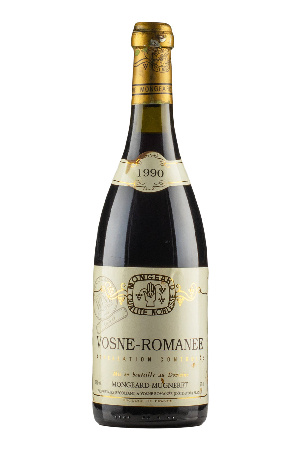Vosne Romanee Mongeard Mugneret 1990