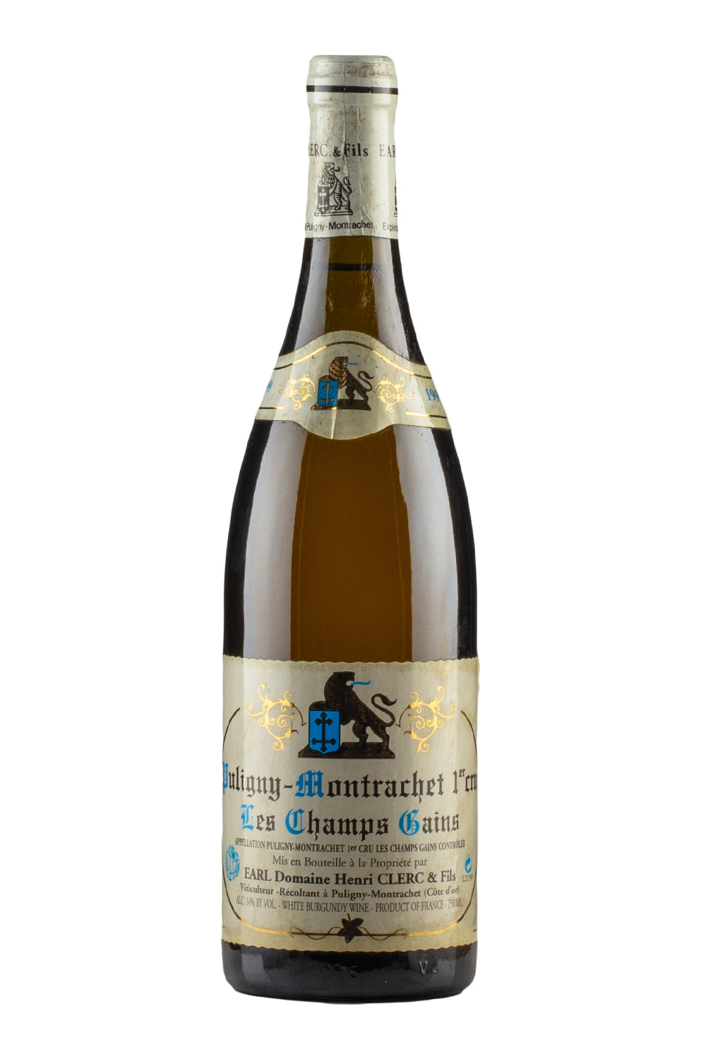 Puligny Montrachet Les Champs Gains Henri Clerc 1999