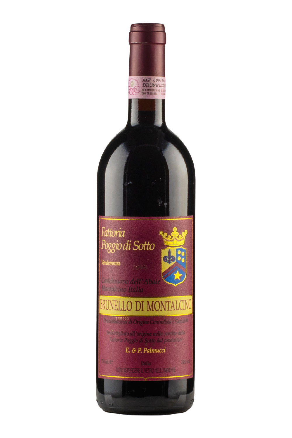 Brunello di Montalcino Poggio di Sotto 1999