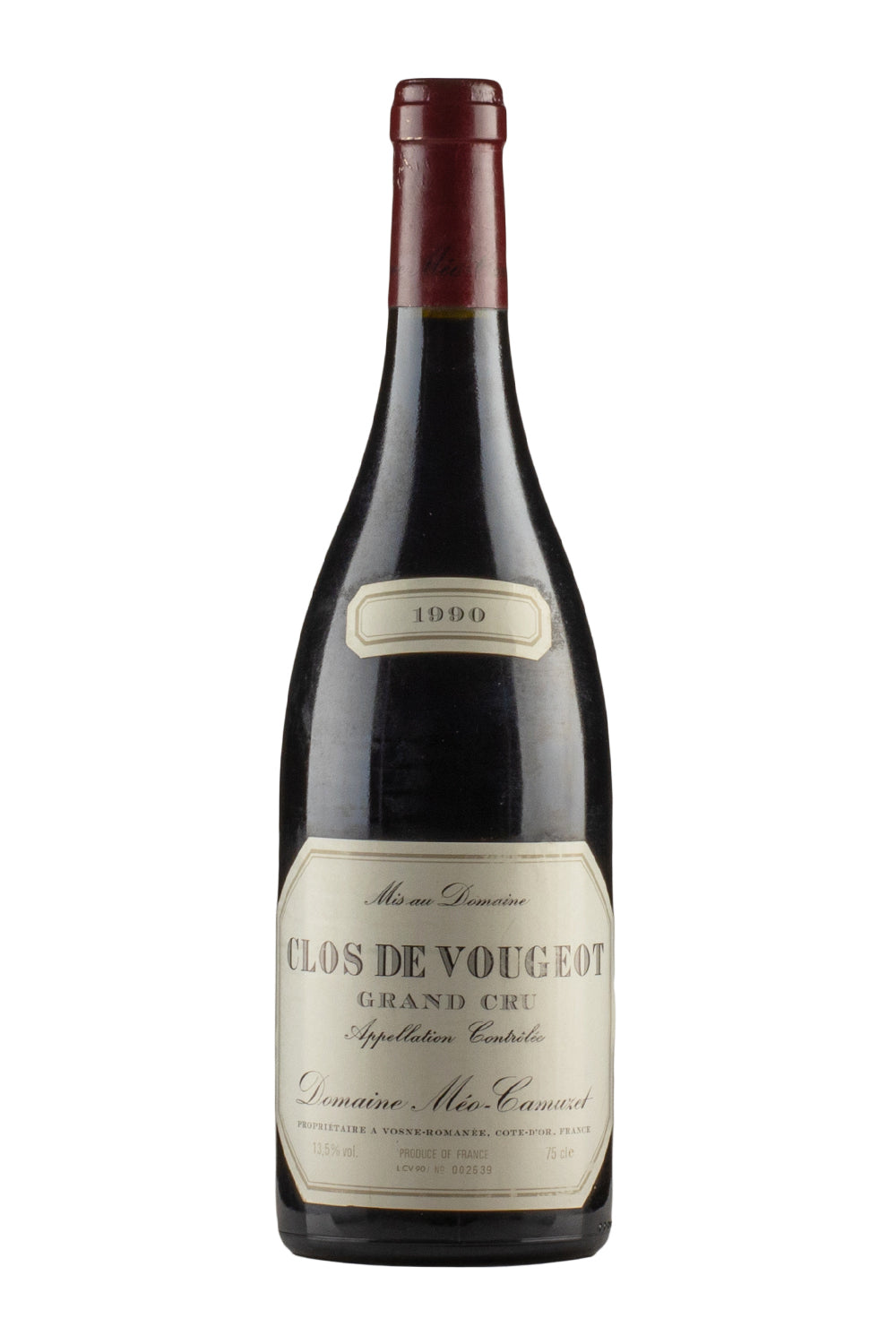 Clos de Vougeot Meo Camuzet 1990