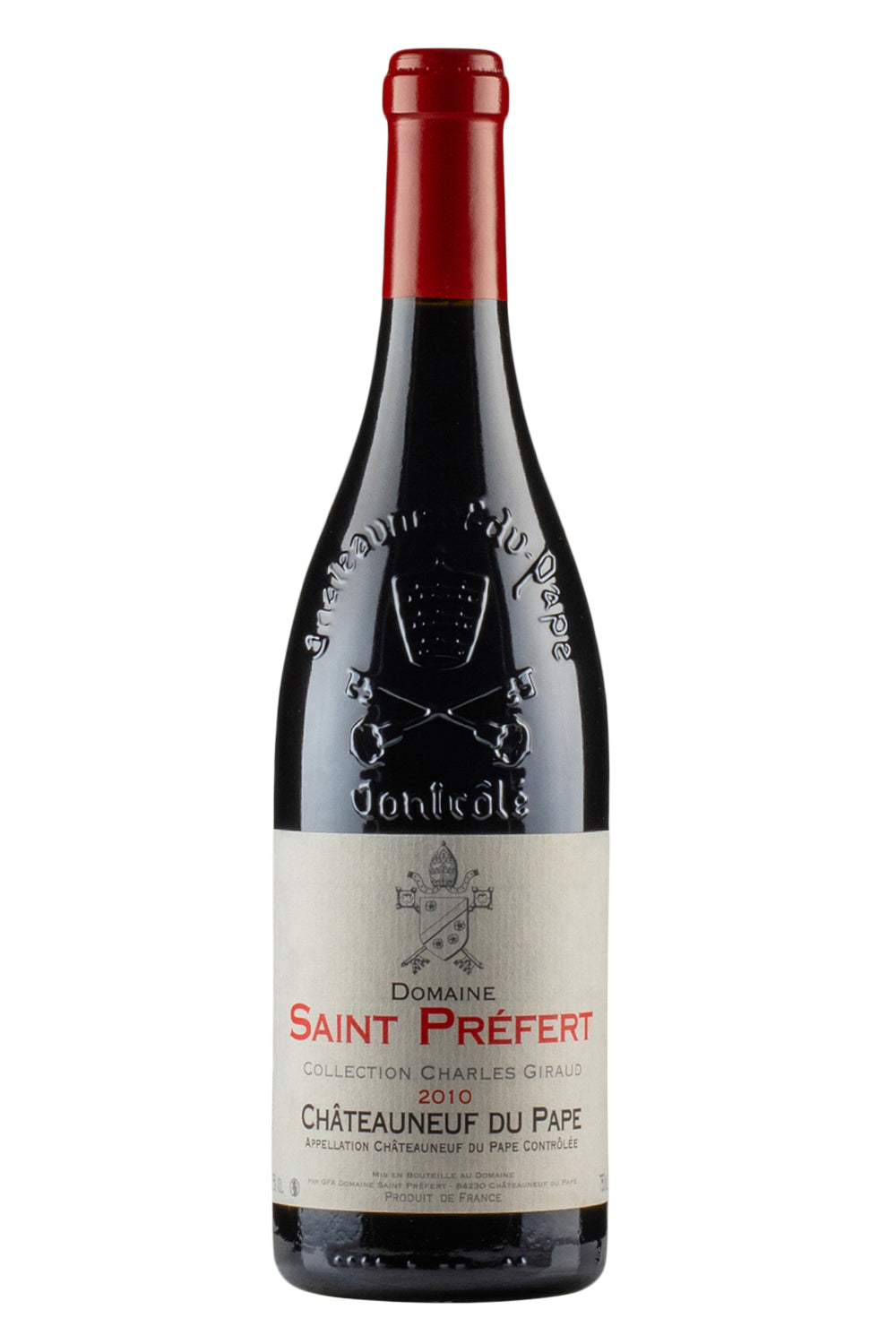 Chateauneuf du Pape Collection Charles Giraud Saint Prefert 2010