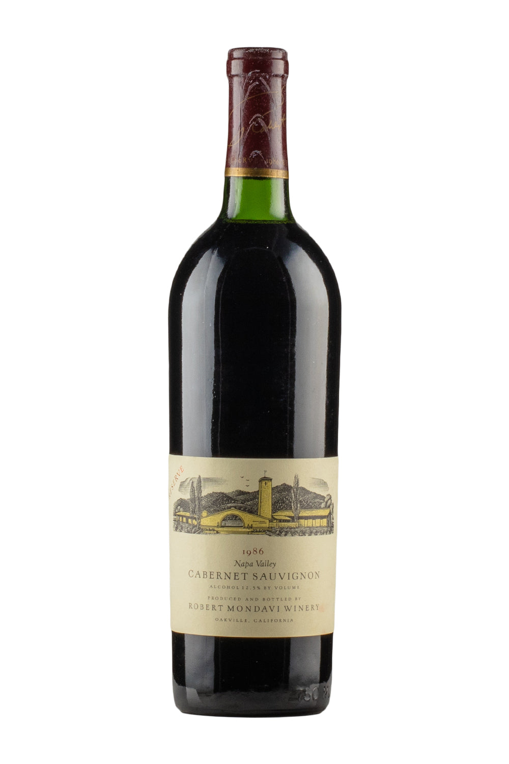 Mondavi Reserve Cabernet Sauvignon 1986