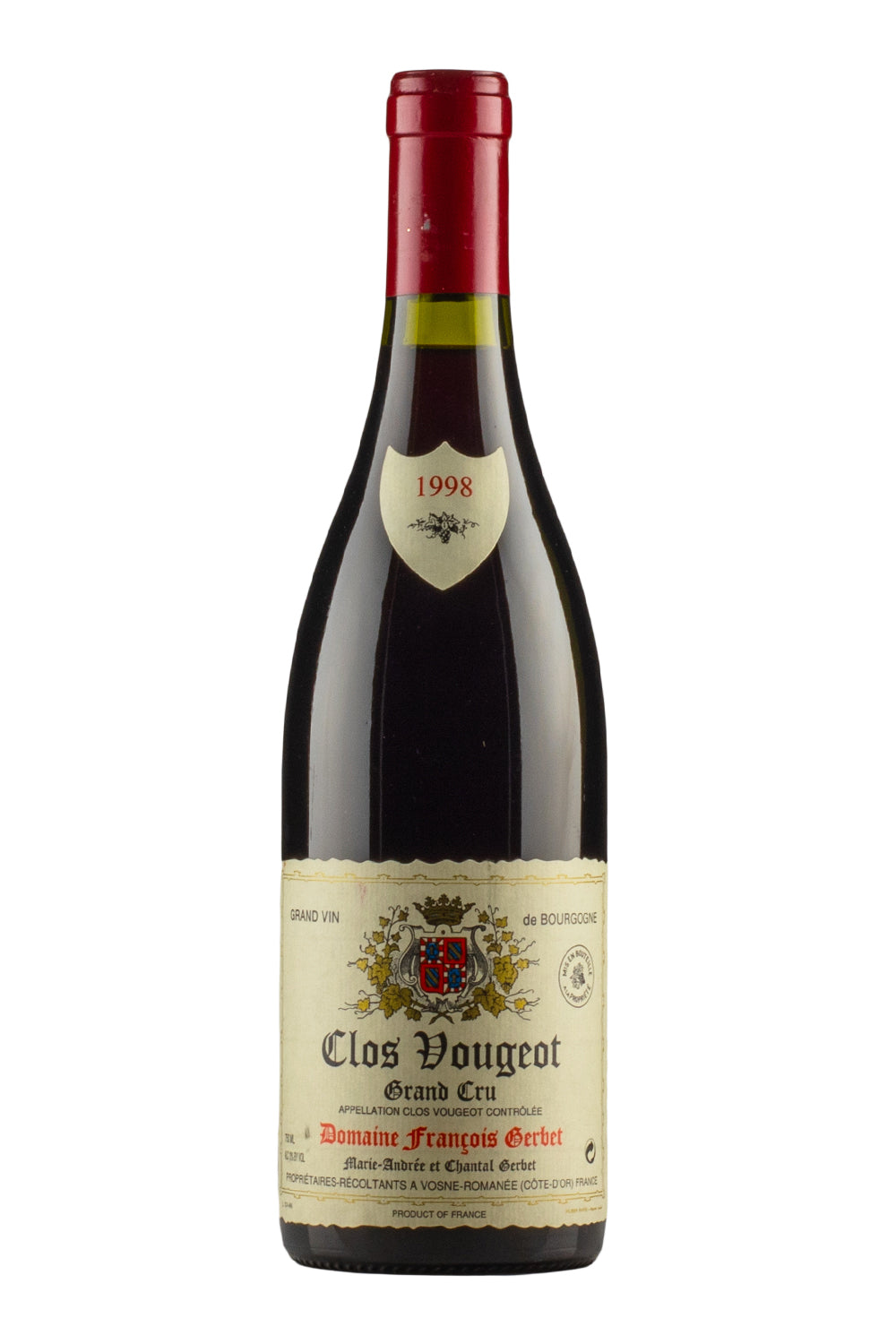 Clos de Vougeot Francois Gerbet 1998