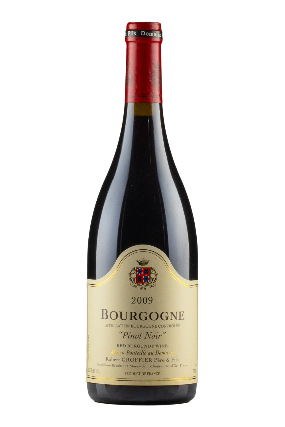 Bourgogne Rouge Robert Groffier 2009