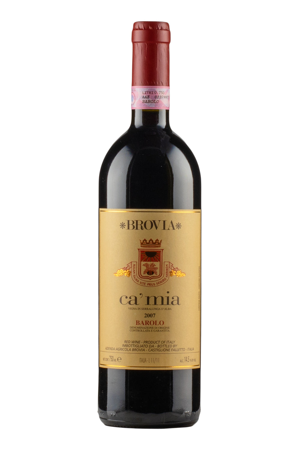 Barolo Ca`Mia Brovia 2007