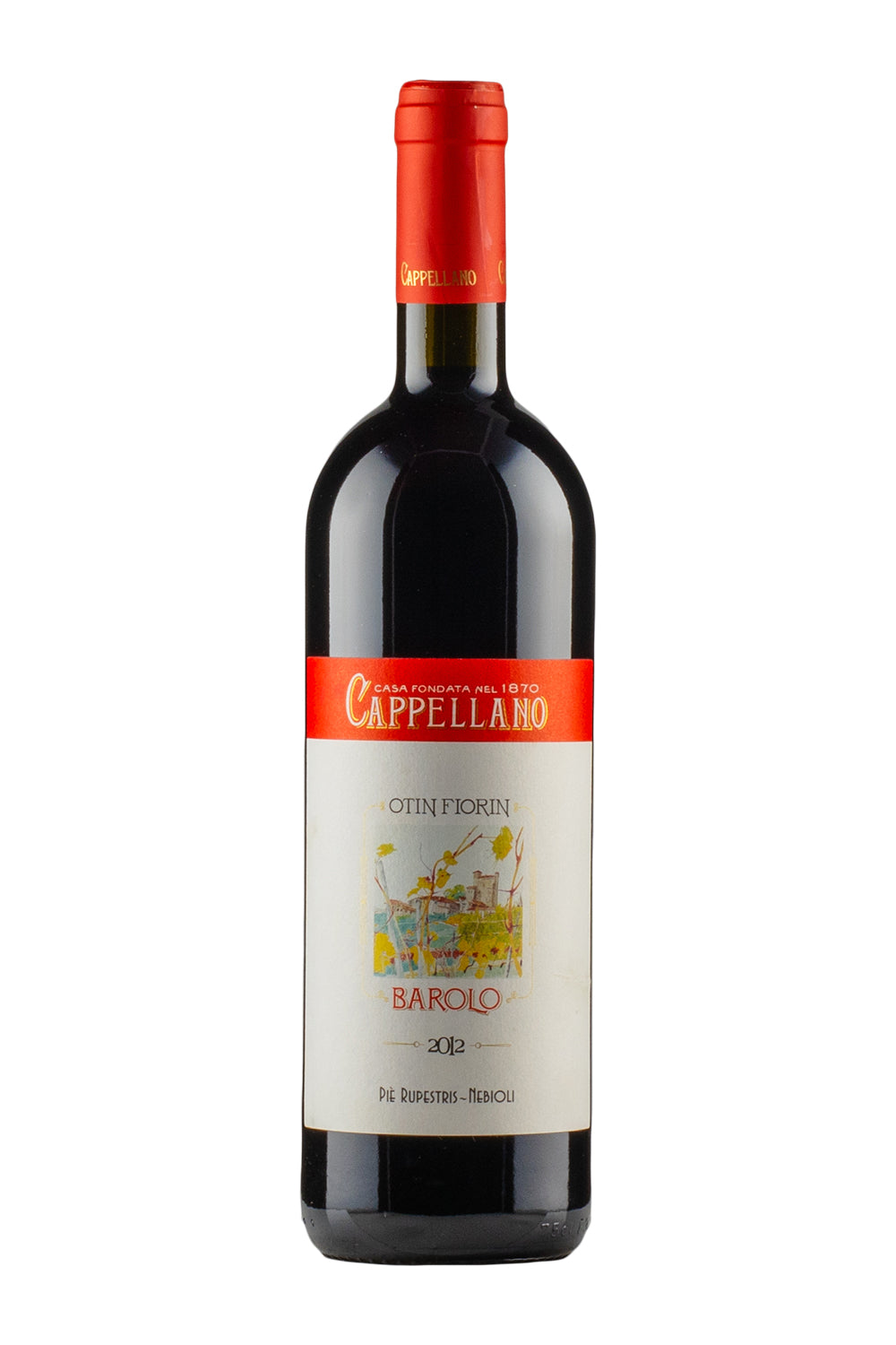Barolo Otin Fiorin Pie Rupestris Cappellano 2012