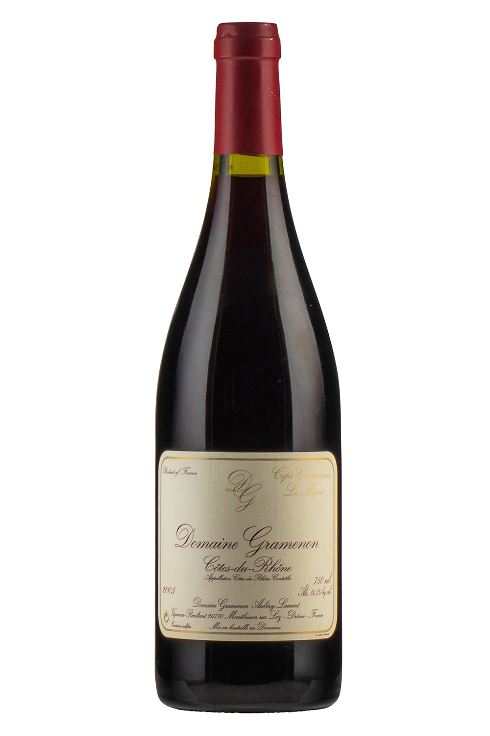 Cotes du Rhone Ceps Centenaires La Meme Gramenon 2005