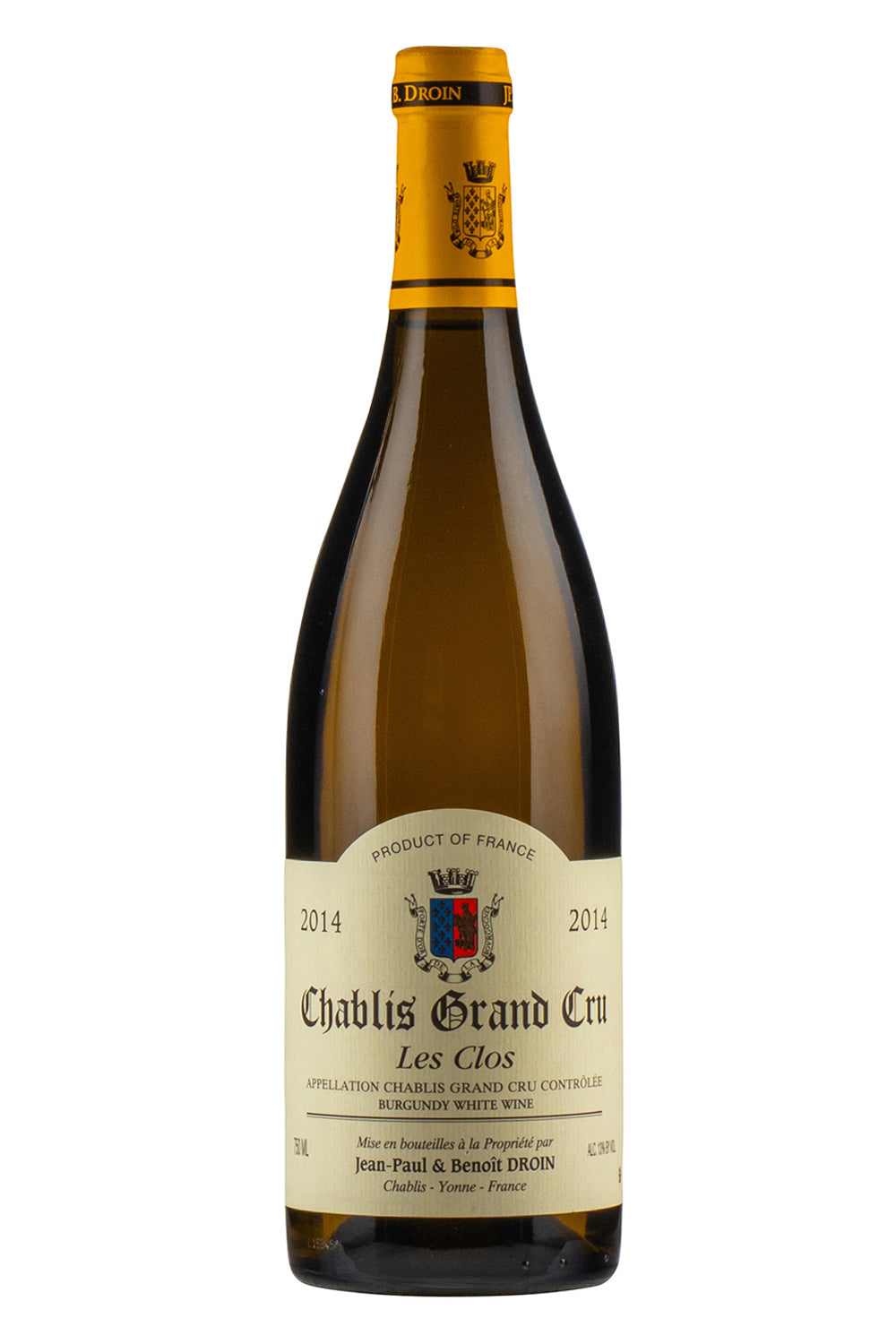 Chablis Les Clos Droin 2014