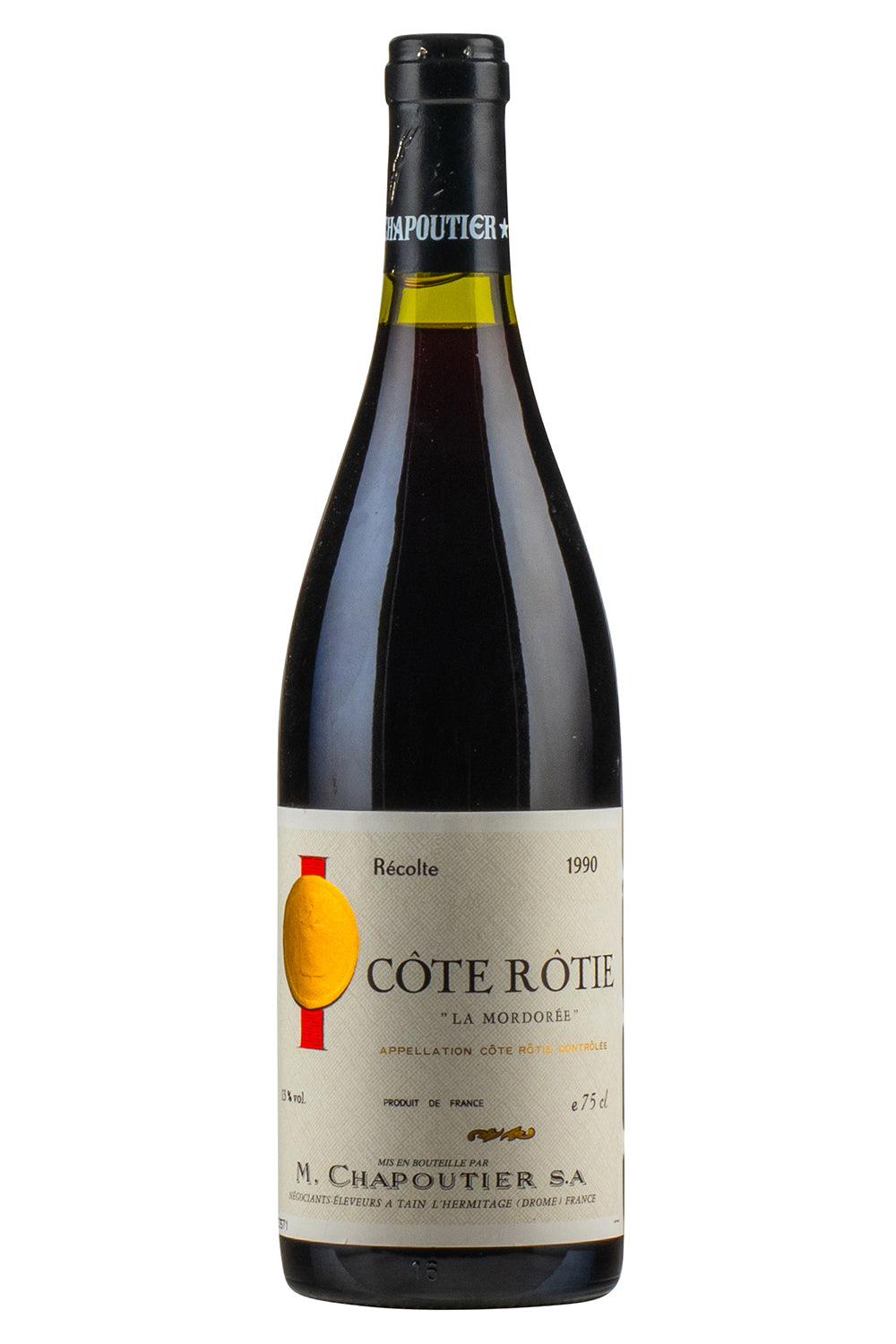 Cote Rotie La Mordoree Chapoutier 1990