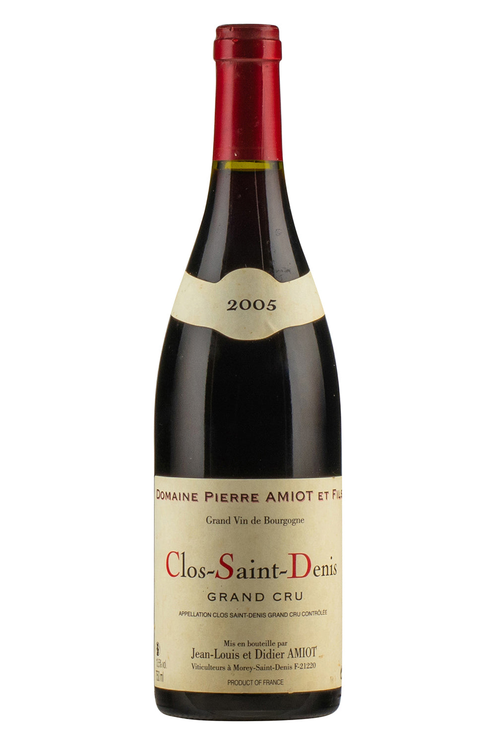Clos St Denis Pierre Amiot 2005