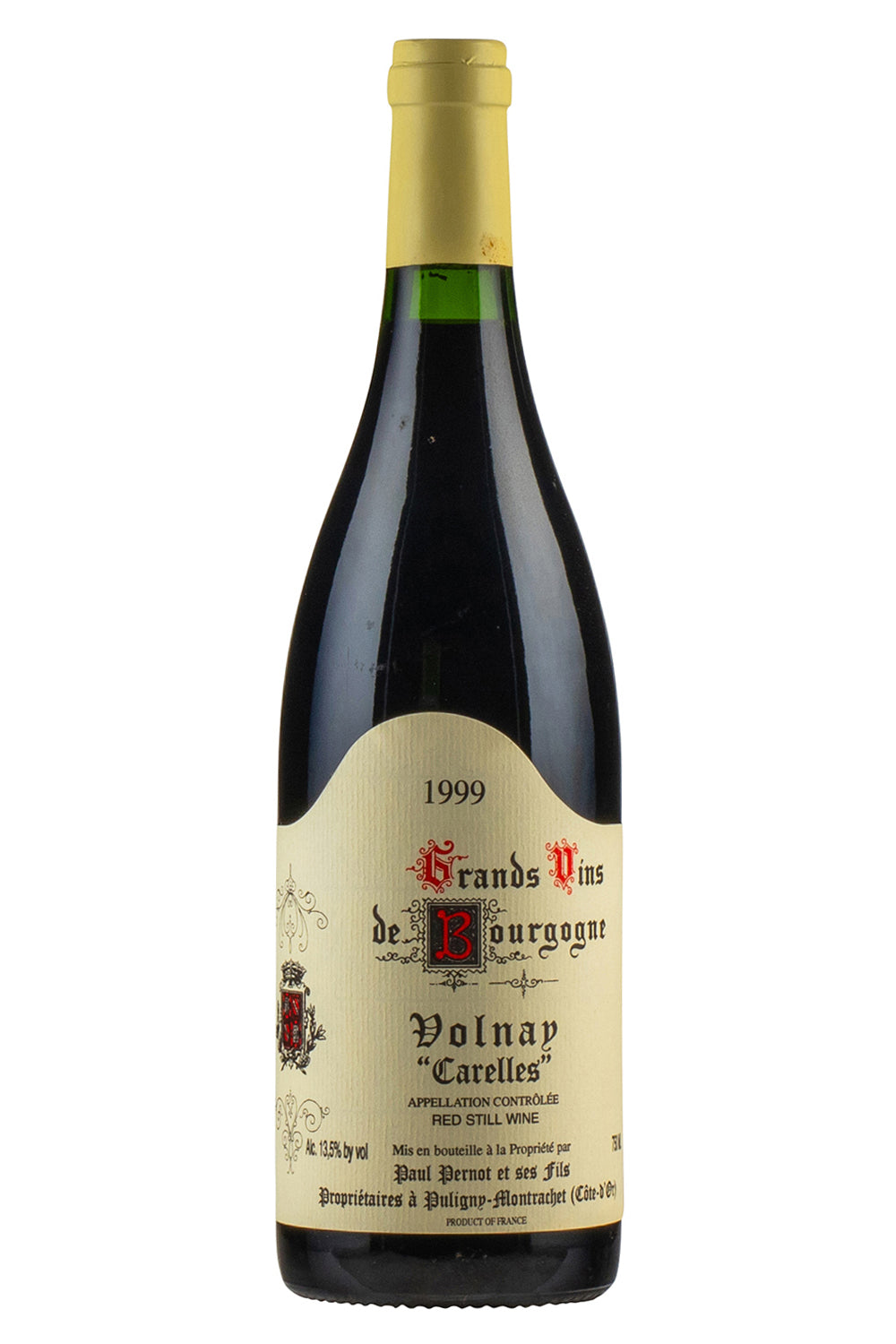 Volnay Les Carelles Paul Pernot 1999