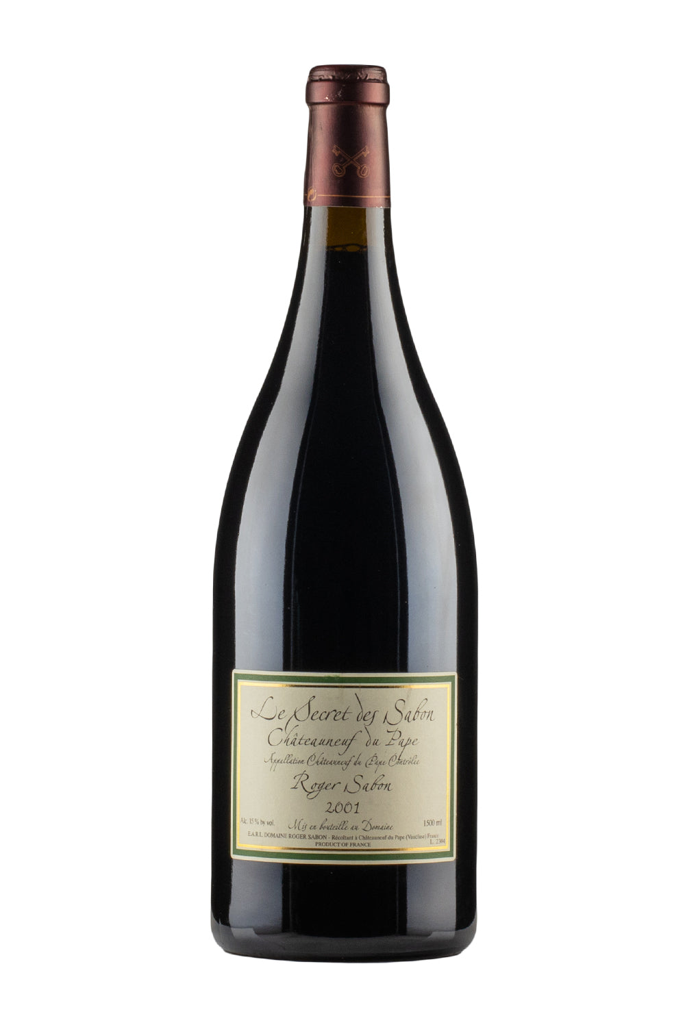 Chateauneuf du Pape Le Secret des Sabon Magnum 2001