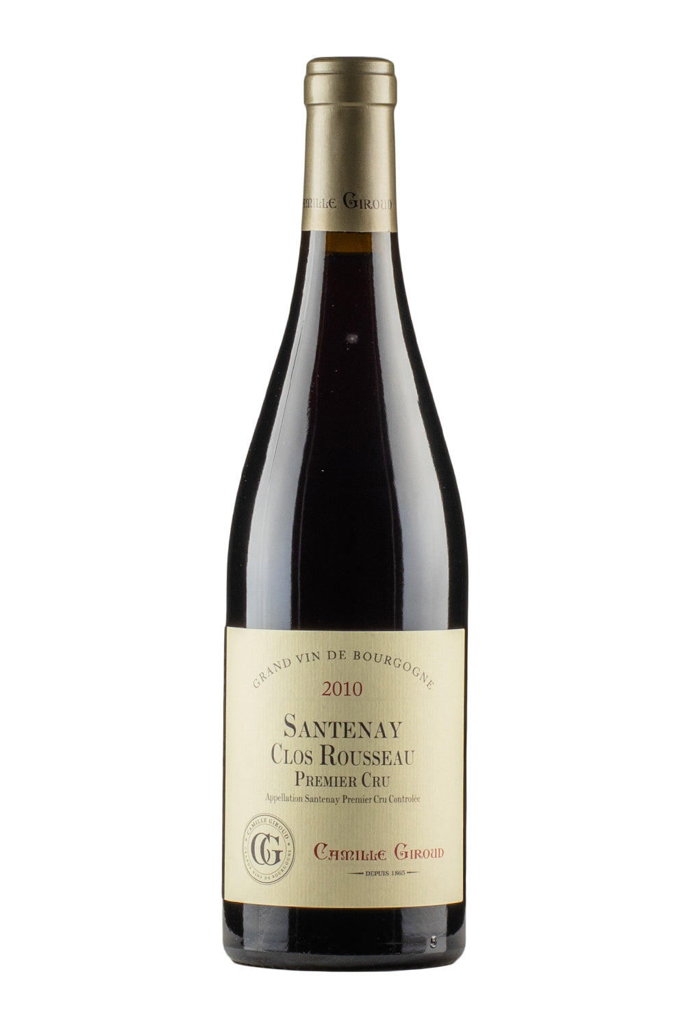 Santenay Clos Rousseau Camille Giroud 2010