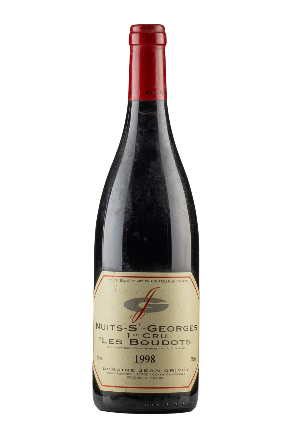 Nuits St Georges Les Boudots Jean Grivot 1998