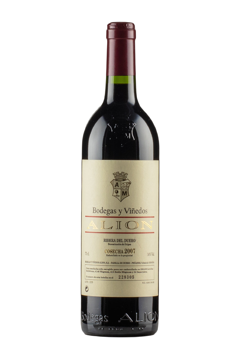 Vega Sicilia Alion 2007