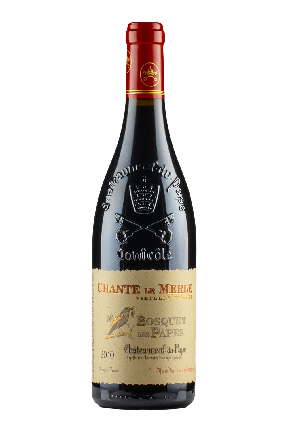 Chateauneuf du Pape Chante le Merle Bosquet des Papes 2010