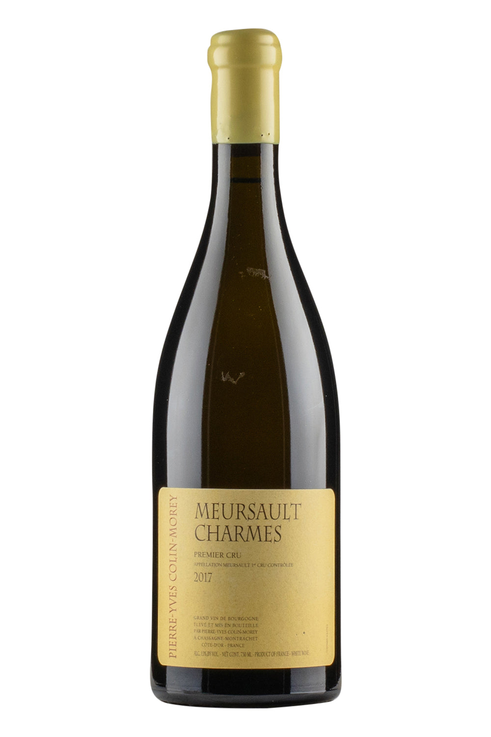 Meursault Charmes Pierre Yves Colin Morey 2017