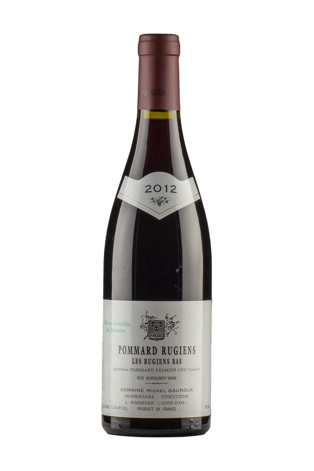 Pommard Les Rugiens Bas Michel Gaunoux 2012