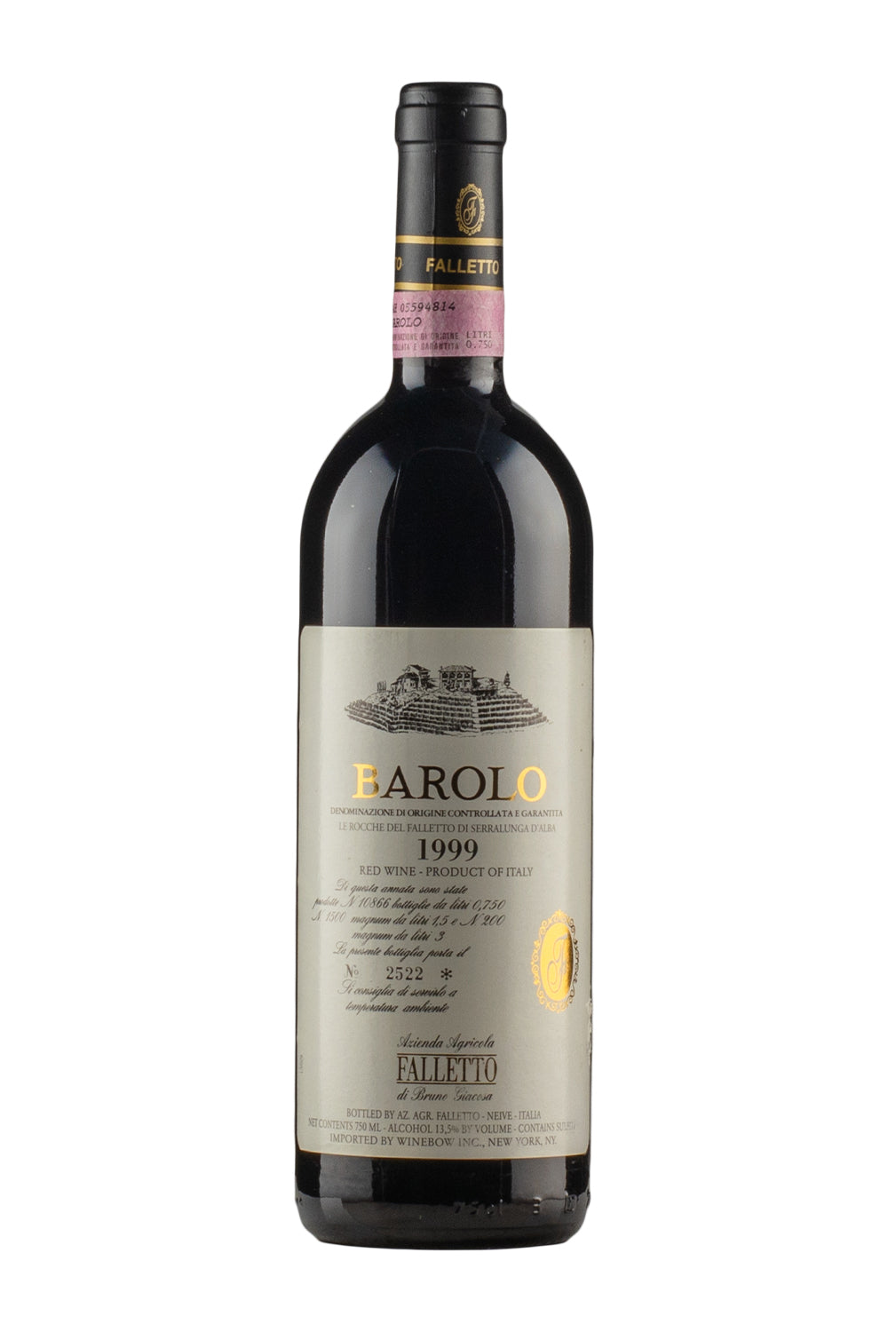 Barolo Le Rocche del Falletto Giacosa 1999