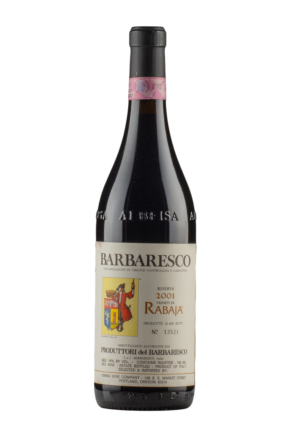 Barbaresco Riserva Rabaja Produttori del Barbaresco 2001