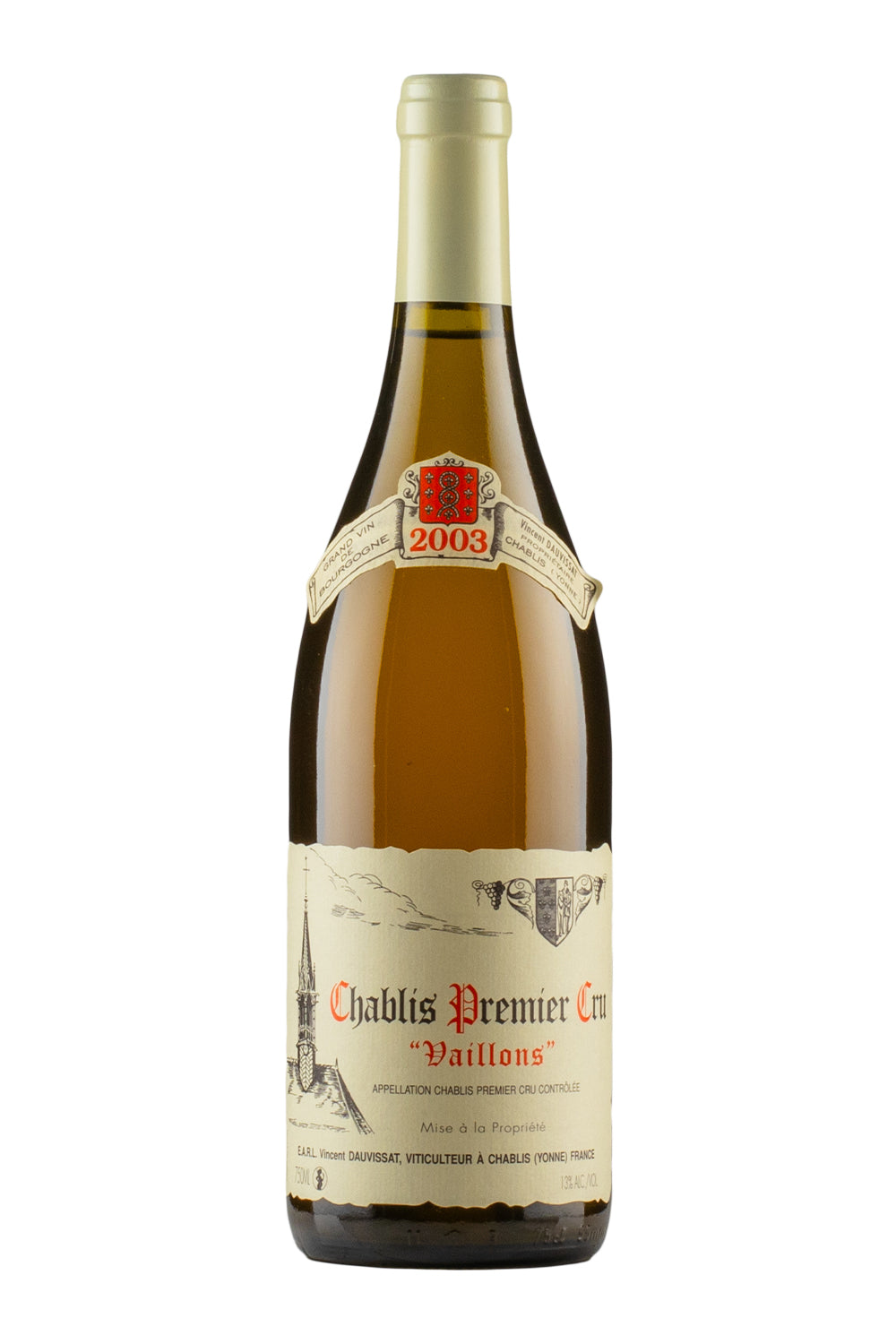 Chablis Vaillons Vincent Dauvissat 2003