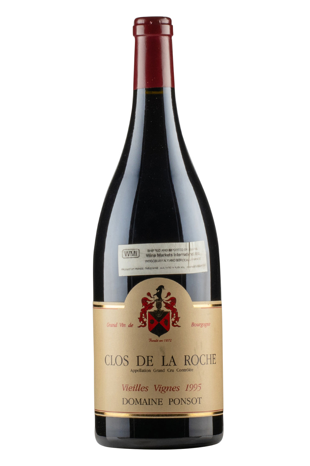Clos de la Roche Vieilles Vignes Domaine Ponsot Magnum 1995