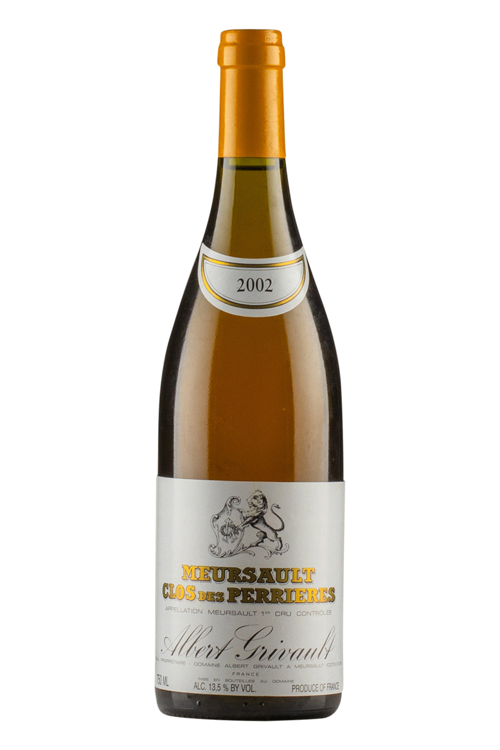 Meursault Clos des Perrieres Albert Grivault 2002