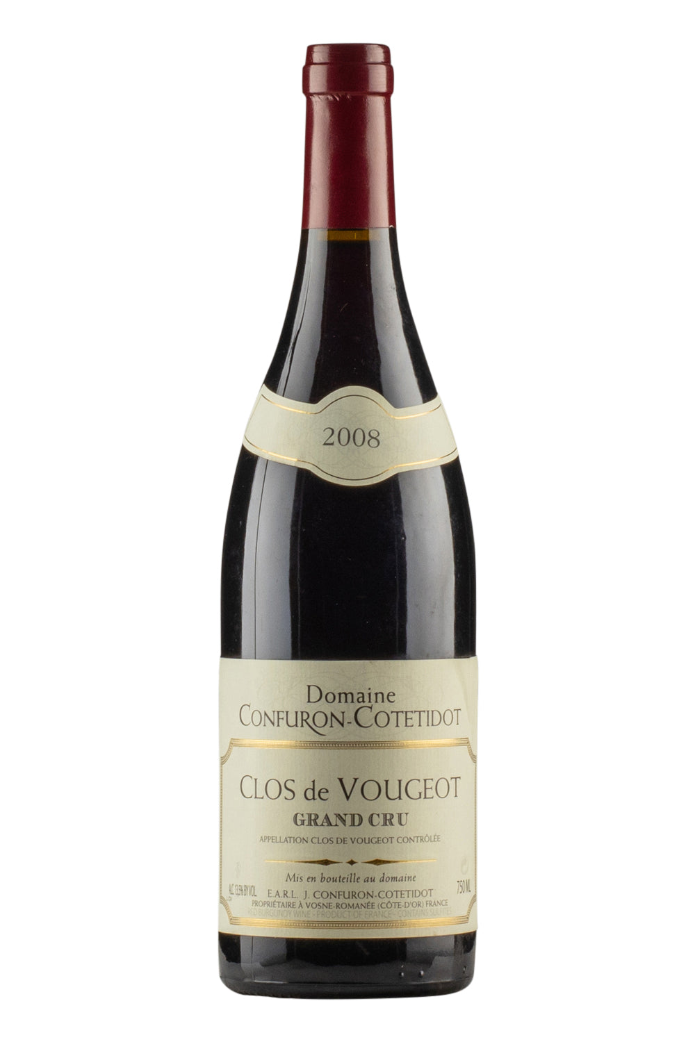 Clos de Vougeot Confuron Cotetidot 2008