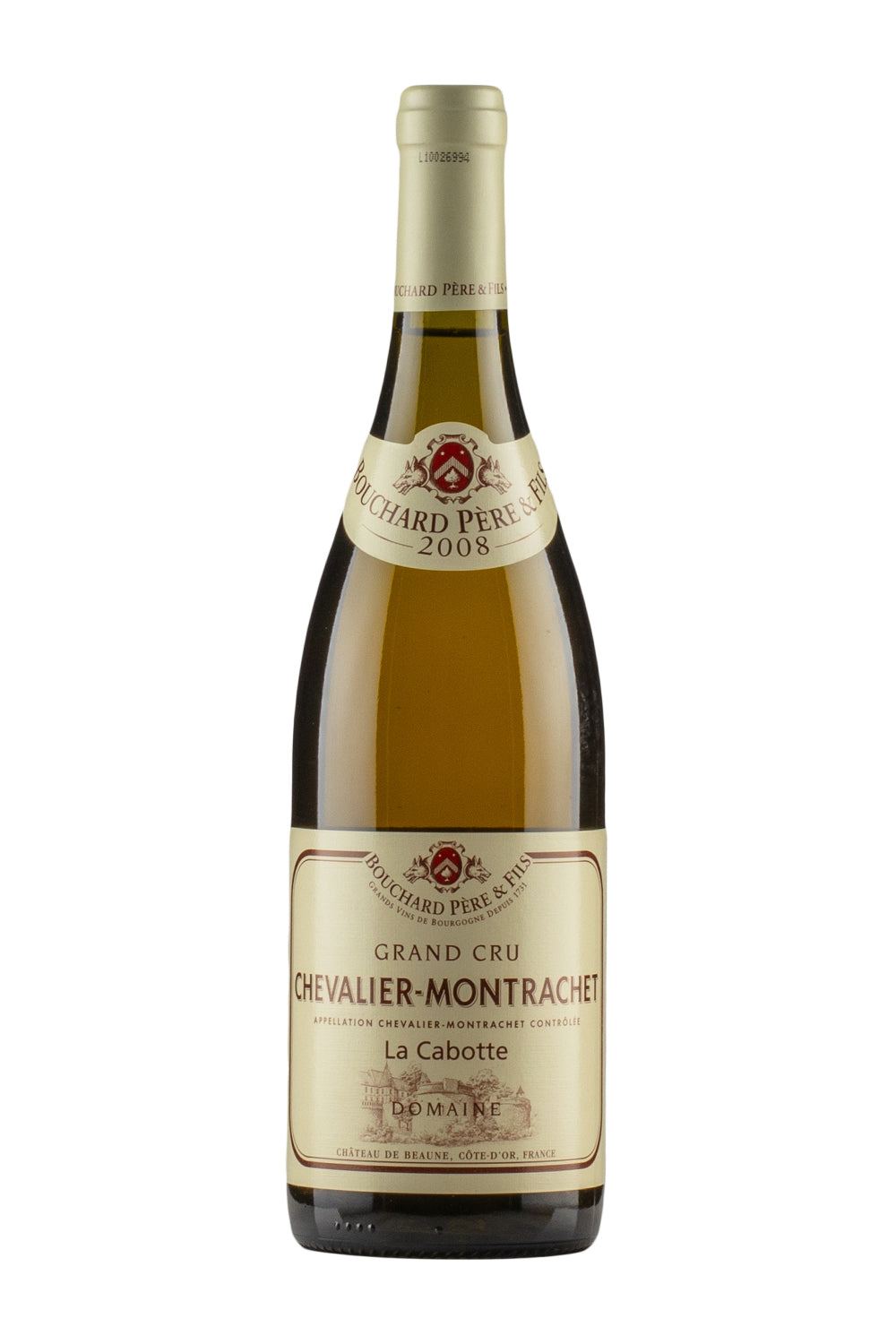 Chevalier Montrachet La Cabotte Bouchard 2008