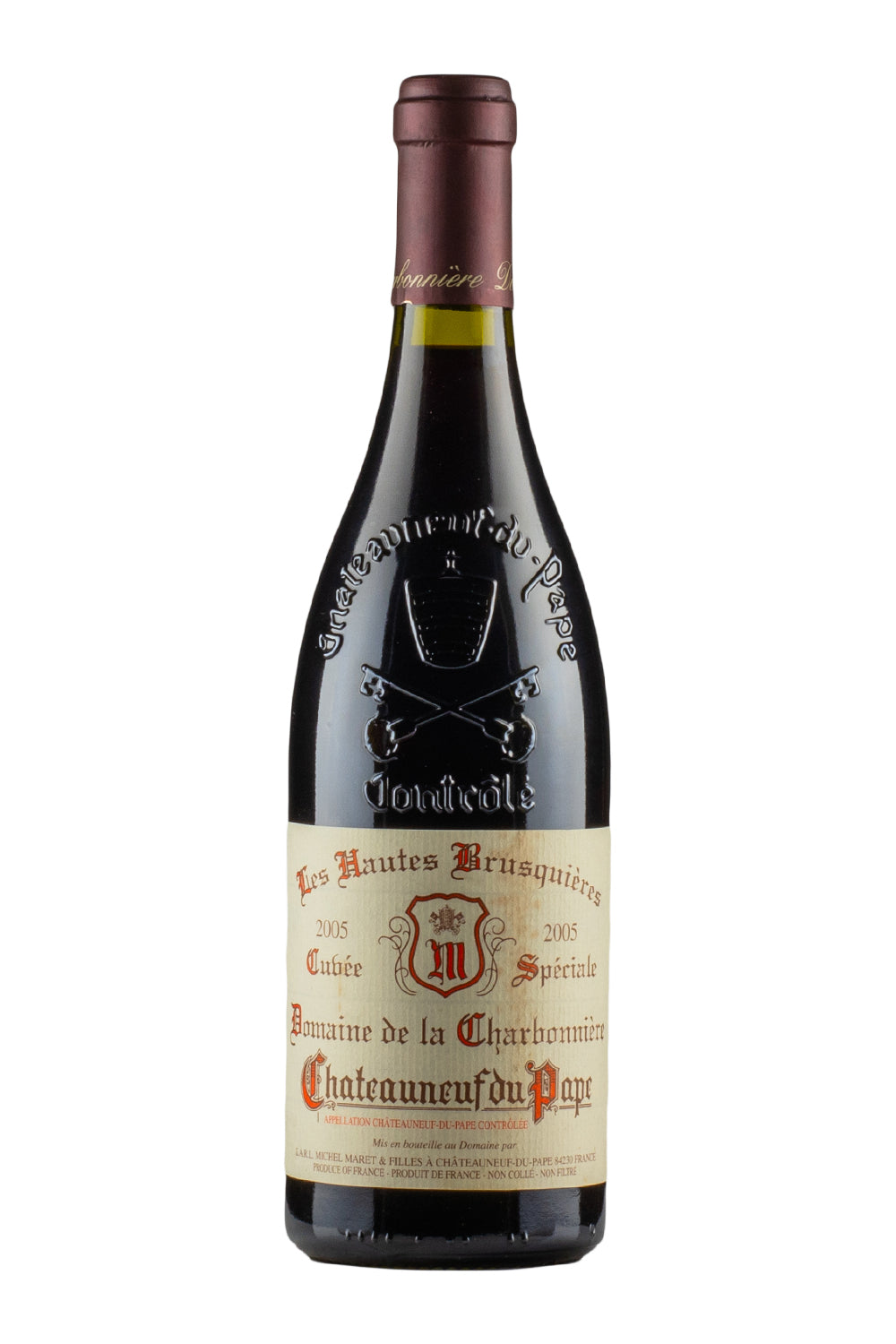 Chateauneuf du Pape Les Hautes Brusquieres Charbonniere 2005