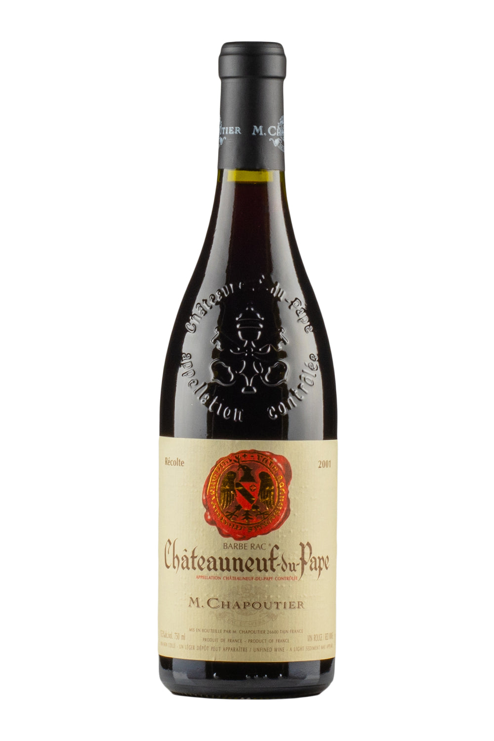Chateauneuf du Pape Barbe Rac Chapoutier 2001