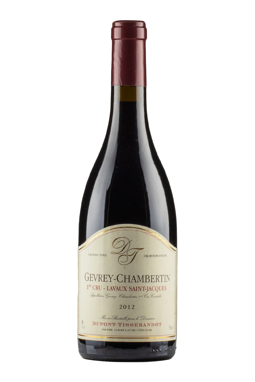 Gevrey Chambertin Lavaux St Jacques Dupont Tiessserandot 2012