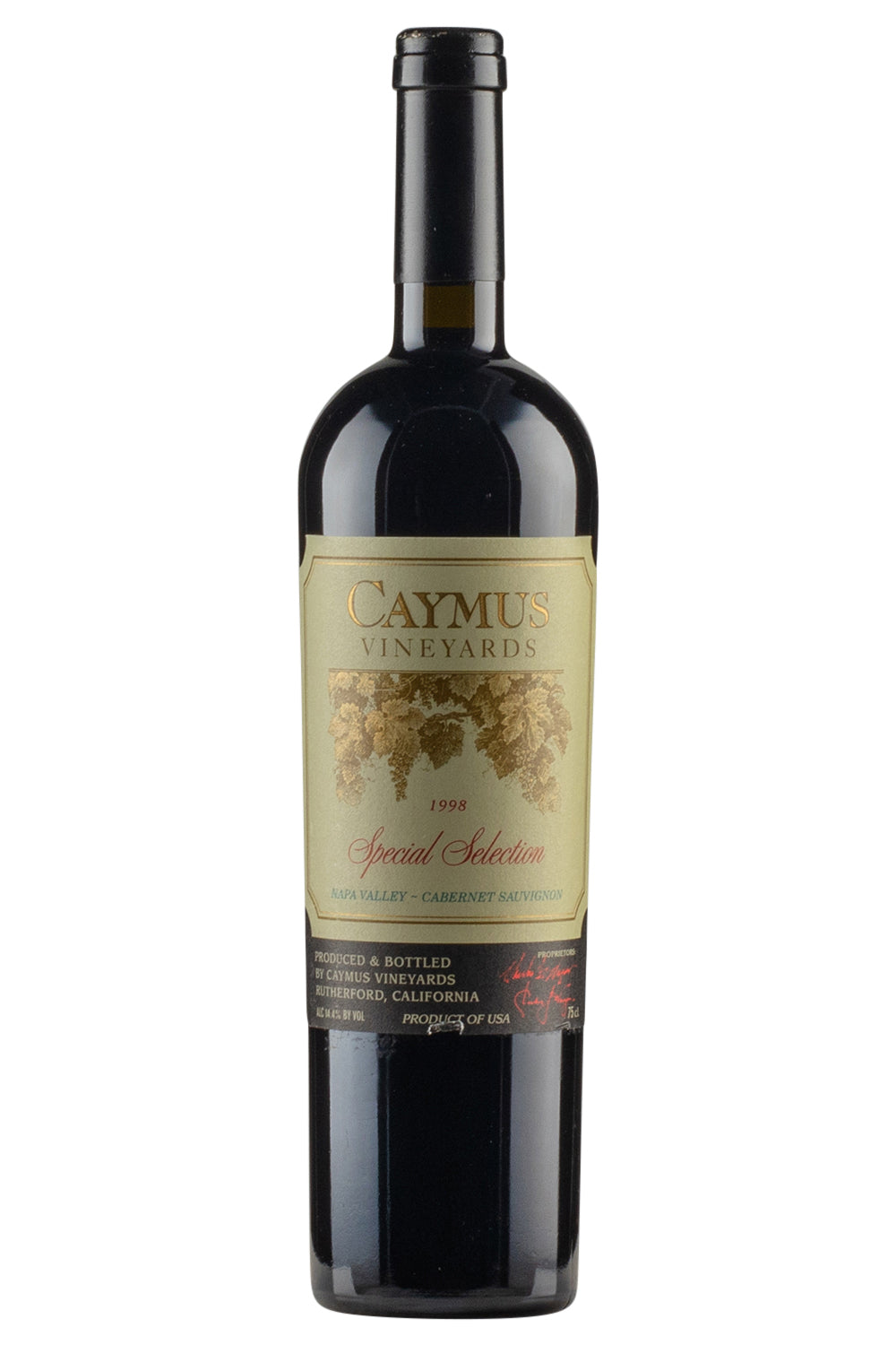 Caymus Vineyards Special Selection Cabernet Sauvignon 1998