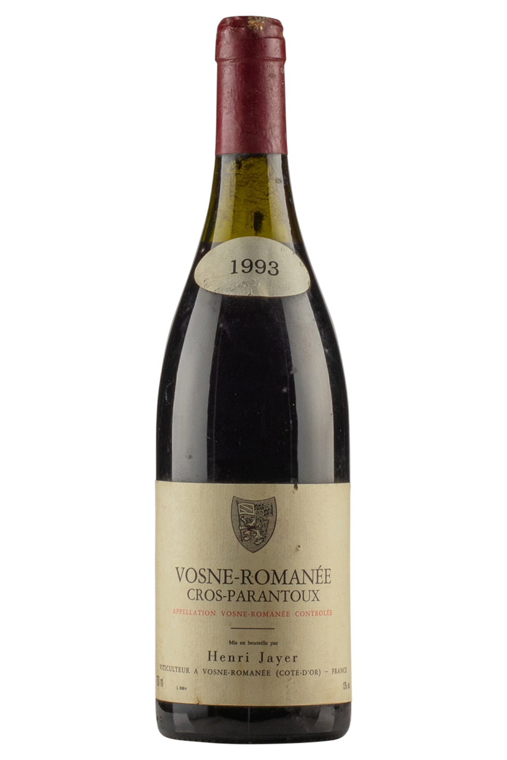 Vosne Romanee Cros Parantoux Henri Jayer 1993