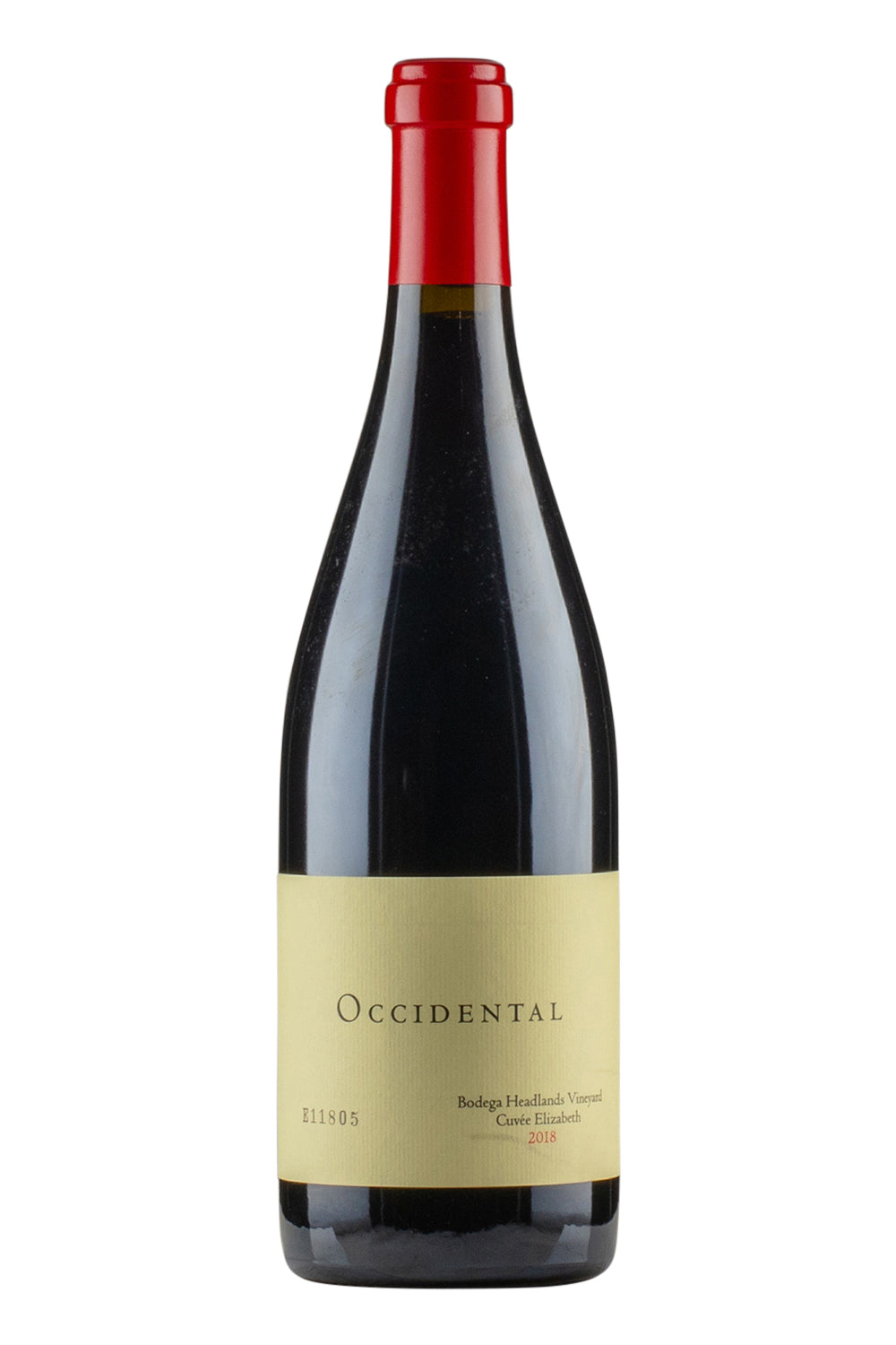 Occidental Bodega Headlands Vineyard Cuvee Elizabeth Pinot Noir 2018