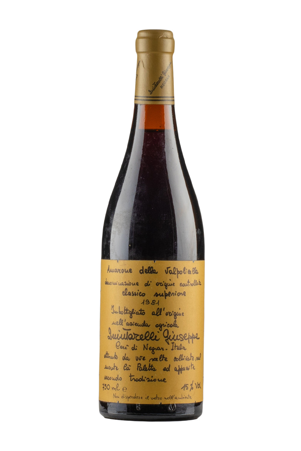 Amarone Classico Quintarelli 1981