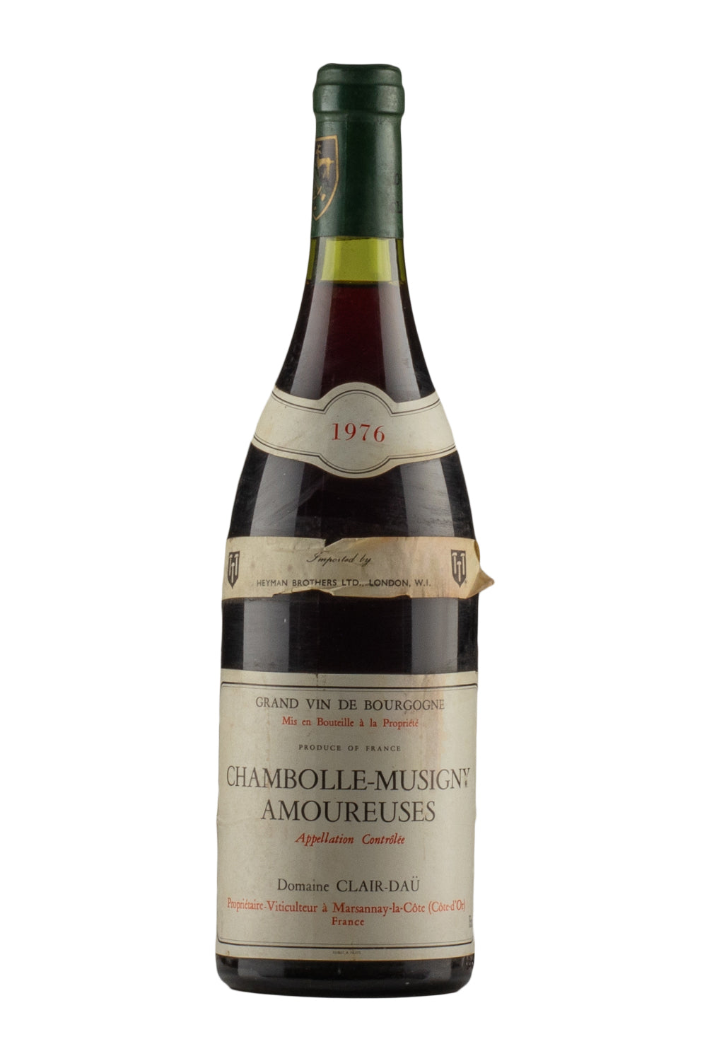 Chambolle Musigny Les Amoureuses Clair Dau 1976