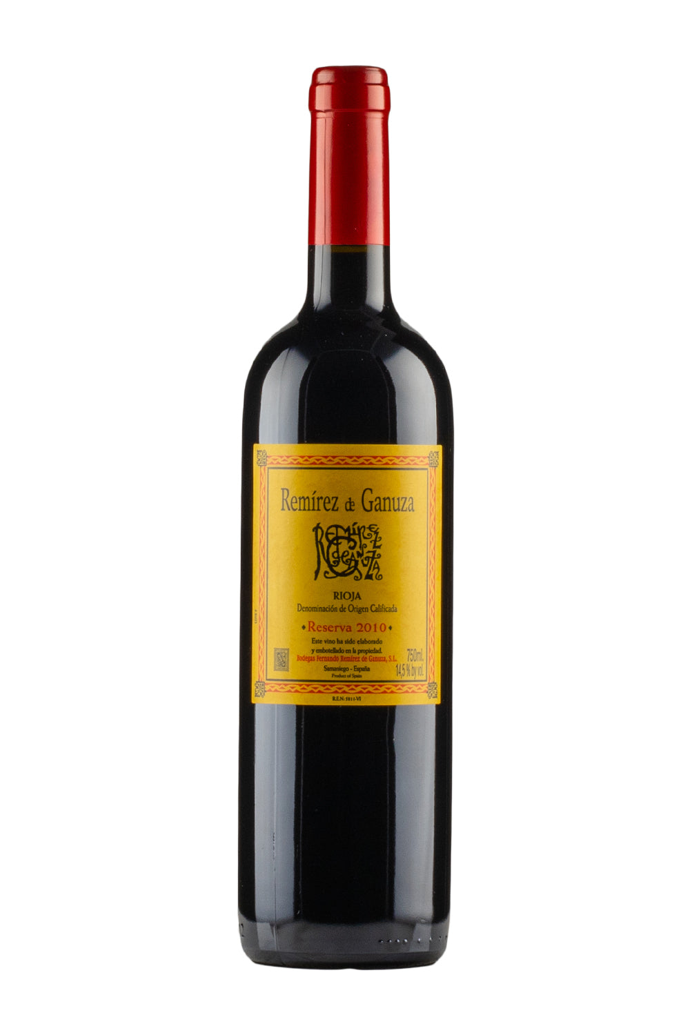 Remirez de Ganuza Rioja Reserva 2010