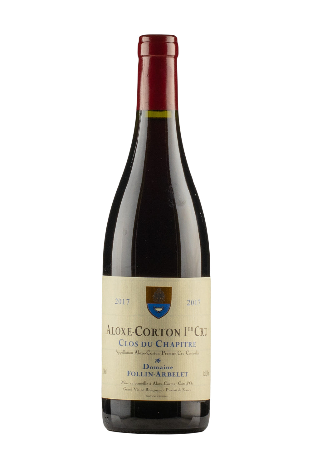 Aloxe Corton Clos du Chapitre Follin Arbelet 2017