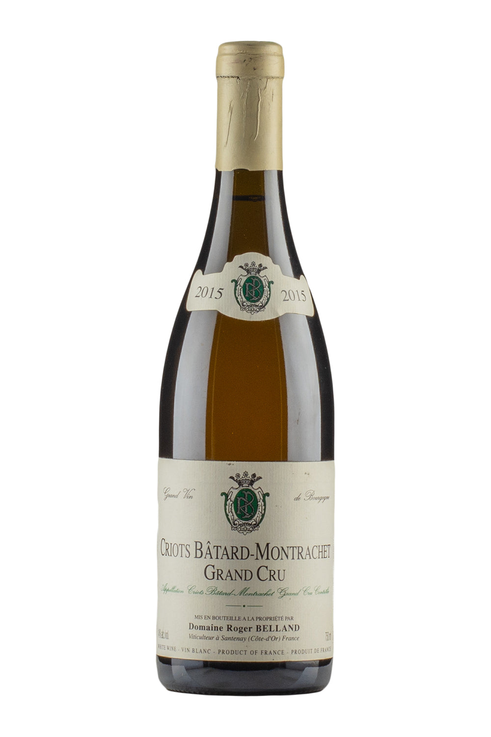 Criots Batard Montrachet Roger Belland 2015