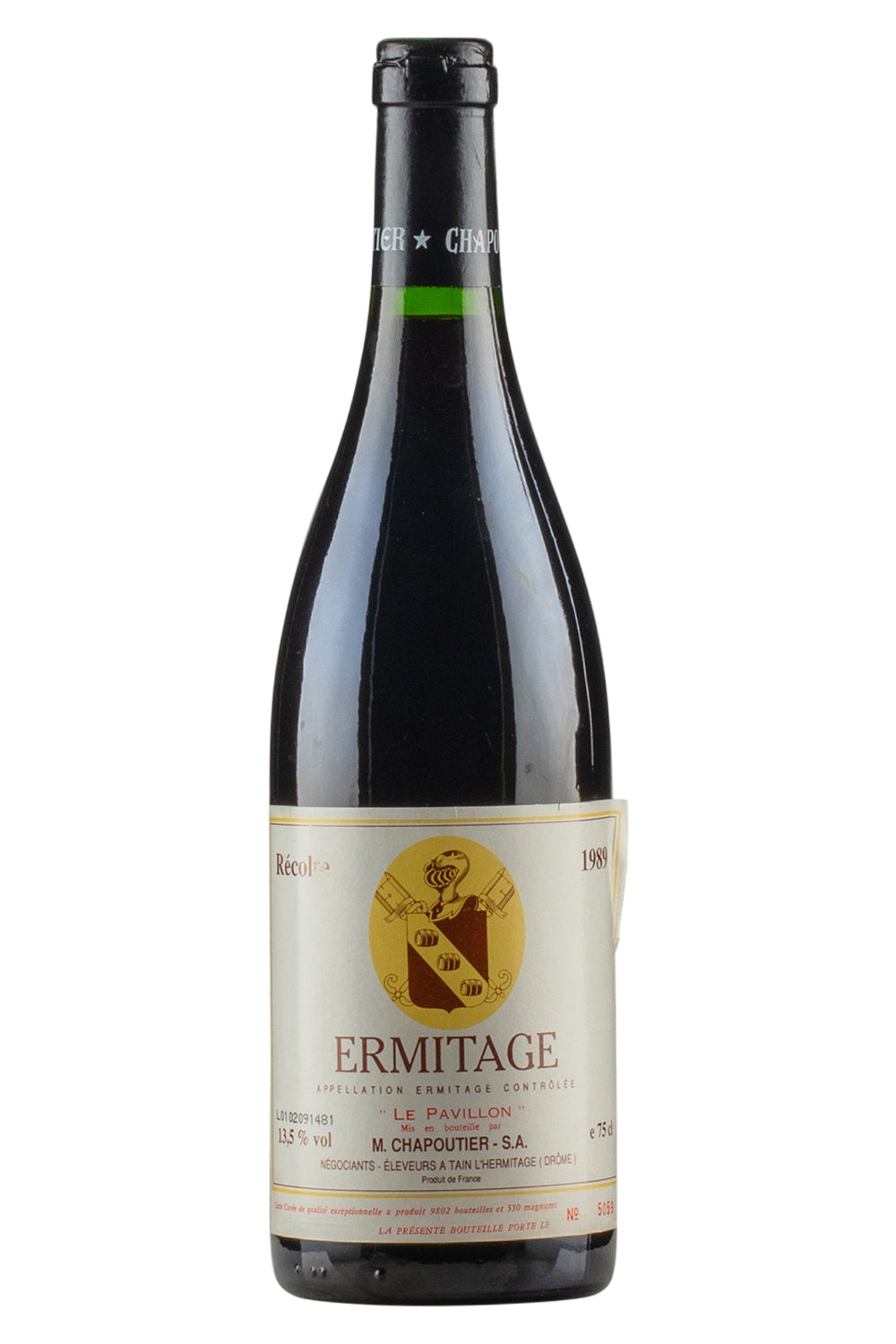 Ermitage Le Pavillon Chapoutier 1989